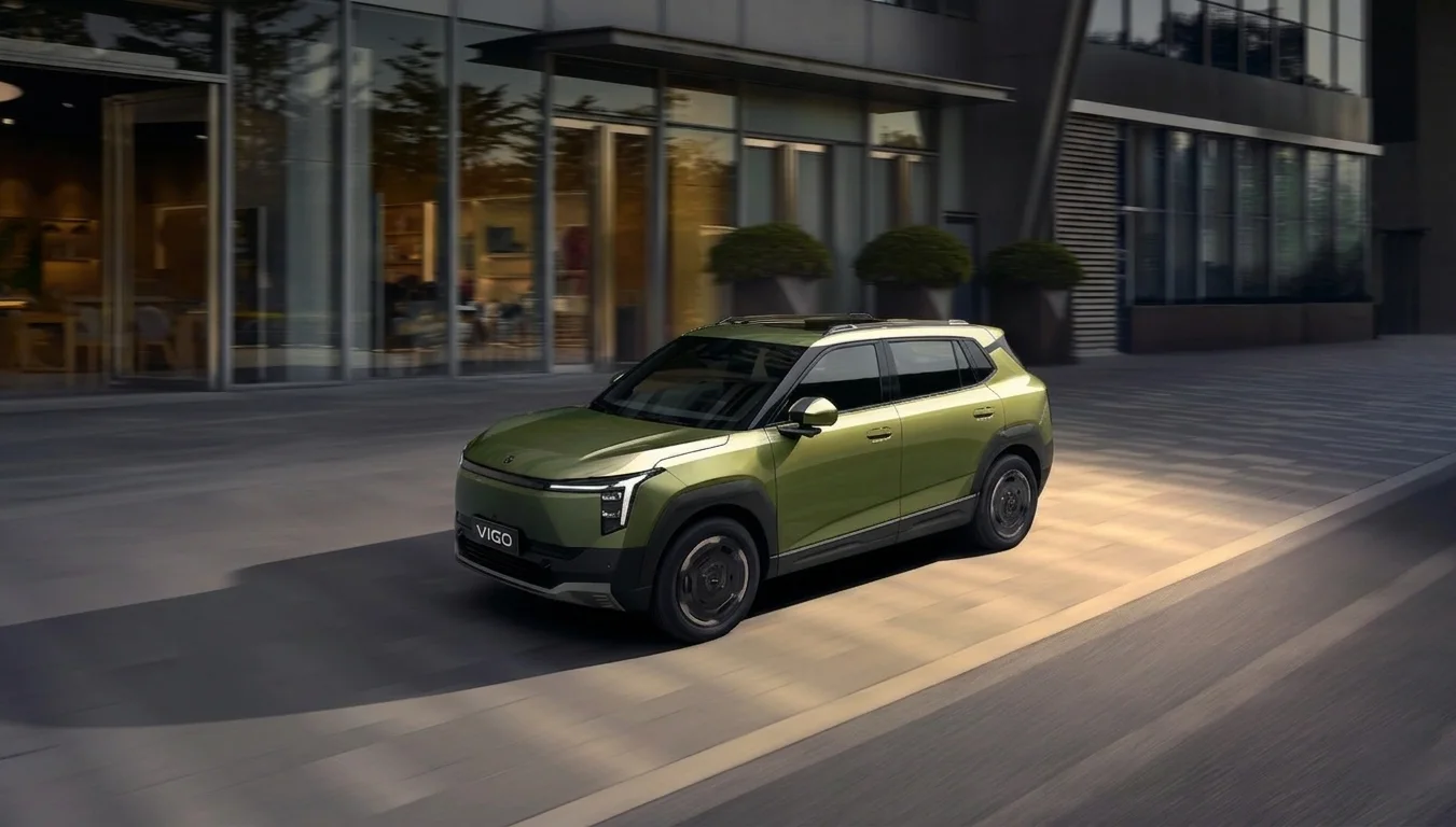 Dongfeng vehicle in motion